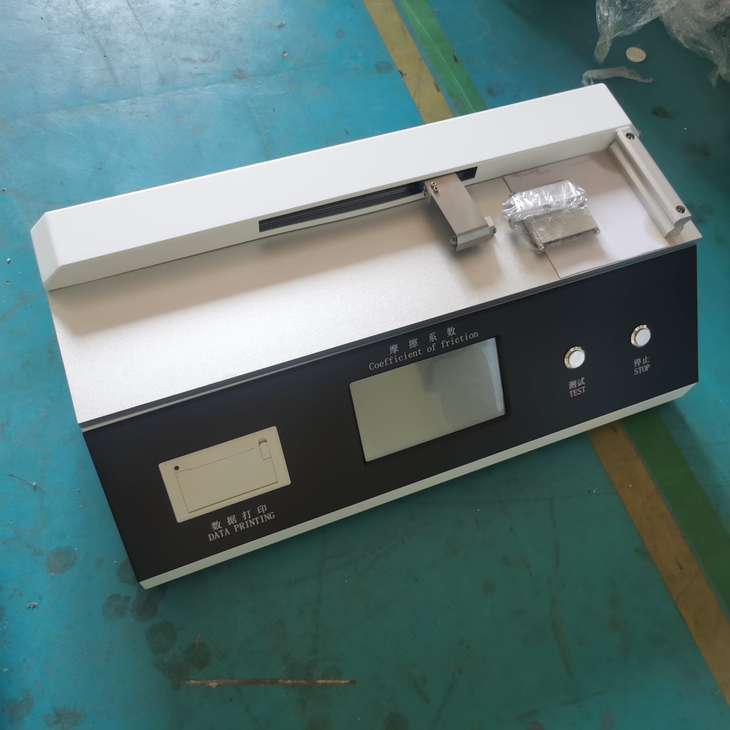 Friction coefficient meter
